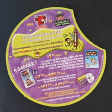 Cardboard interlayer LA VACHE QUI RIT 2004 KID PADDLE label