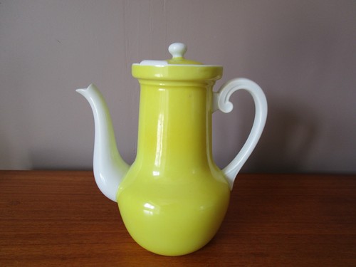Cafetière théière jaune - /,