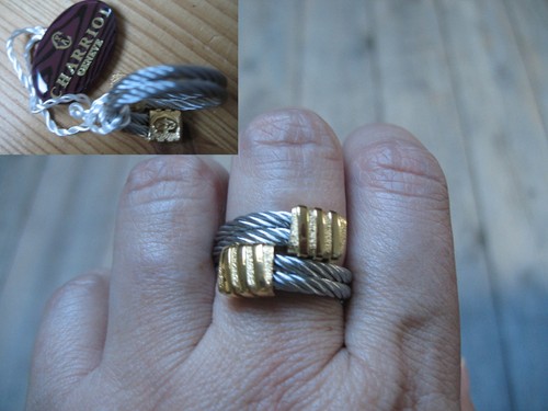 Bague charriol plaqué - bague,