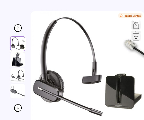 Lot casques plantronics - lot, de