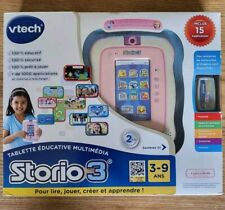 Vtech Tablette Storio 3 Rose console appareil photo caméra jeux éducatifs dessin