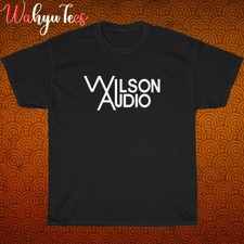 New Wilson Audio Logo Black/Grey/Navy/White Size S-5XL Unisex T-Shirt