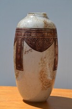  GRAND VASE - PATE DE VERRE-