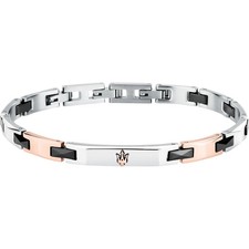 Bracelet SILVER ROSEGOLD BLACK