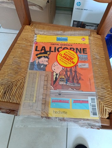 Tintin licorne maquette - la,