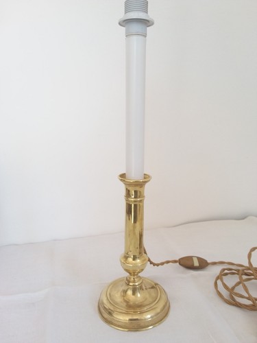 Grand pied lampe bougeoir - pied, de