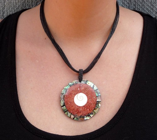 Collier oeil shiva nacre - collier,