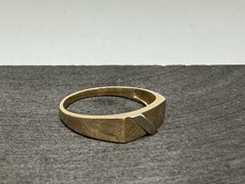 Bague or 18 carats homme