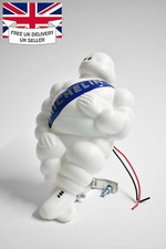8" MICHELIN MAN DOLL FIGURE BIBENDUM ADVERTISE TIRE BLUE WITH LIGHT