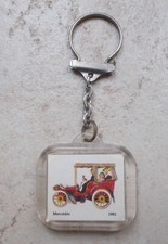 Antique Vintage Mercedes 1960s Automobilia Cars Keychain