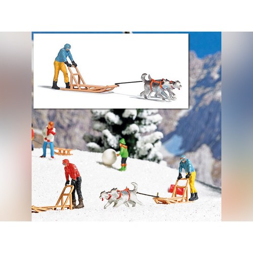 Busch 7817 scène - 7817, chiens