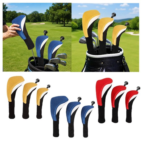 Couvre clubs golf - couvre-clubs, pour