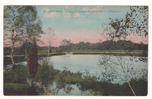 Rare cpa couleur souesmes - couleur,