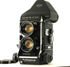 US include tax Mamiya C330 Pro TLR Film Camera Sekor 80mm F/2.8 Lens From Japan
