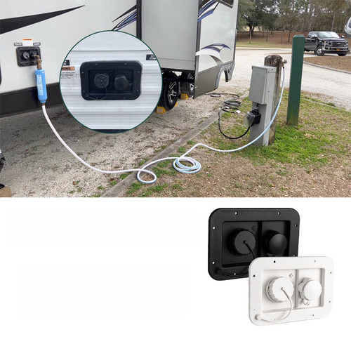 Entrée eau pour camping - entrée,