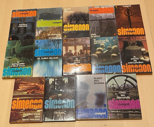 Maigret simenon lot de - -,