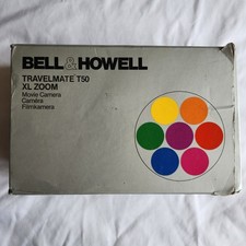 Bell & Howell Travelmate T50 XL Zoom Movie Camera Super 8 Vintage From Japan