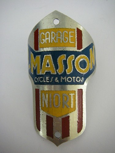 1950 ancienne plaque vélo - 1950, de