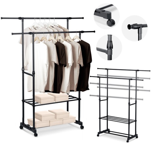 Portant vetements massido noir - portant,