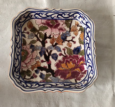 PLAT CARRE CREUX FAIENCE DE