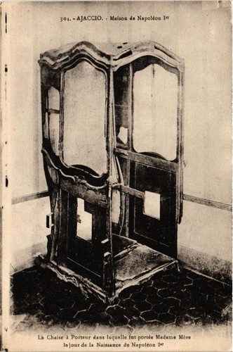 Cpa ajaccio maison de - -,
