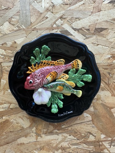 Céramique assiette trompe - assiette,