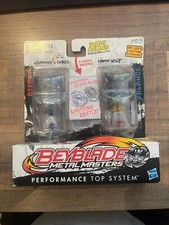 Beyblade Metal Masters Dragon Bite Strike 2-Pack - Lightning L-Drago & Earth Wol
