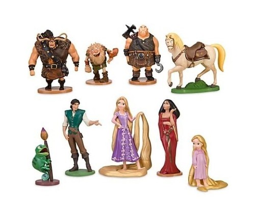 Disney rapunzel figures - rapunzel, 9