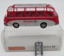 rare BREKINA HO 1/87 CARINTHIA BUS AUTOBUS KÄSSBOHRER SETRA S6 Bauzeit 1955-1964