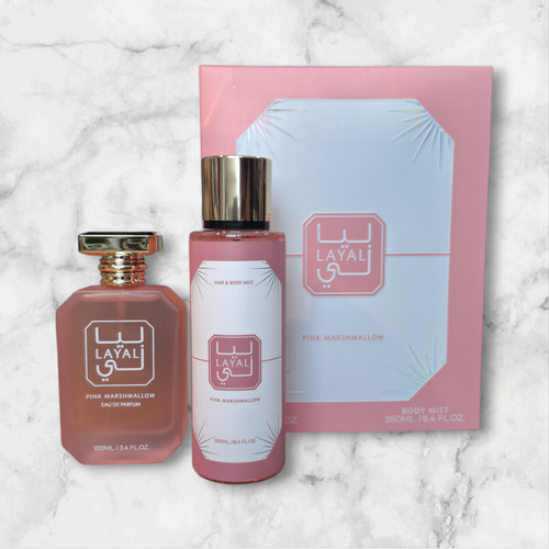 Pink marshmallow coffret - pink, –