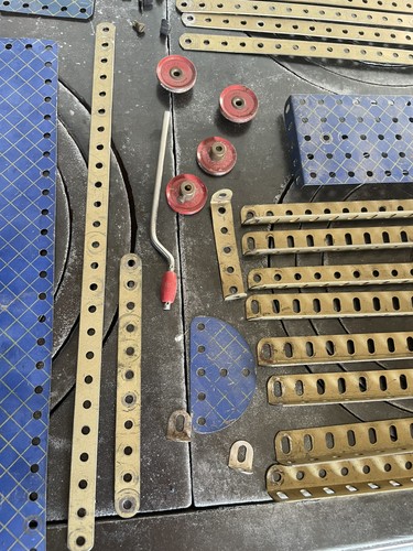 Lot pièces meccano - pièces, de