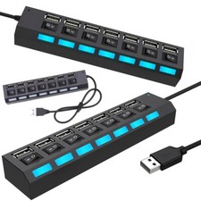 Hub 7 Ports USB 2.0 Splitter