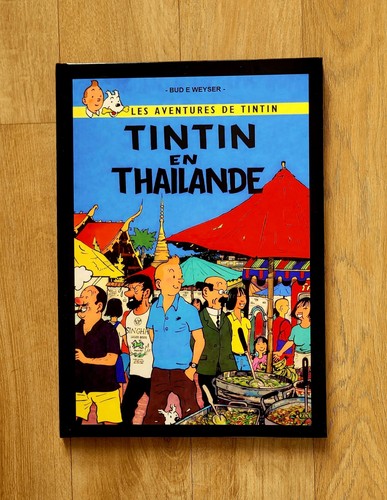 Tintin thaïlande pastiche - tintin, (pastiche