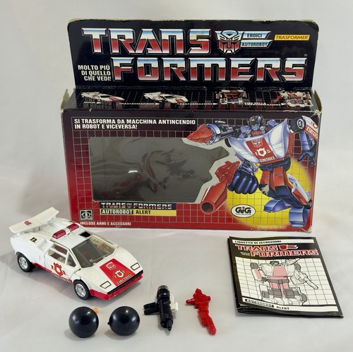 Red alert transformers - alert,