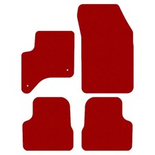 Rouge tapis de sol pour Fiat