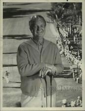 1969 Press Photo Jimmy Demaret on "Shell's Wonderful World of Golf" on NBC-TV