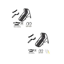 Porte-bagages avant de Vélo, Porte-bagages Universel Léger à Dégagement