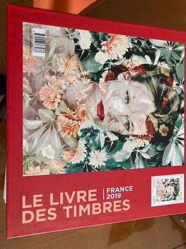 Livre des timbres - des, france