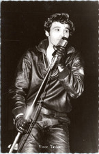 RPPC Vince Taylor in Leather, Lead Singer Playboys - c1960s Photo Postcard