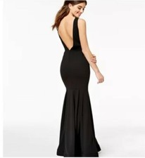 City Studio Black Mermaid Gown