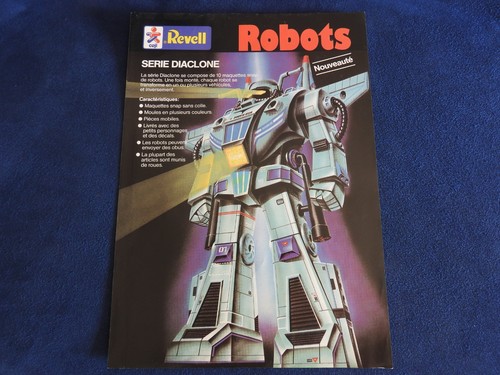 Feuillet revell robots - feuillet,