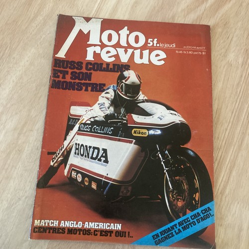 Magazine moto revue 1977 - moto, n°