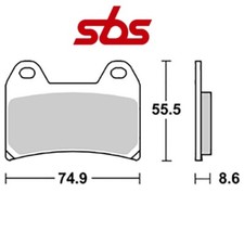 Pour Bimota SB8R1000 1999-2000