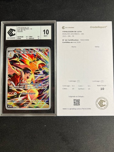 Typhlosion luth 190 182 - typhlosion, 190/182