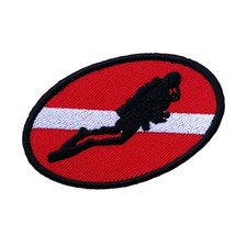 Drapeau Patch Plong??e for