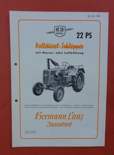 Original old hela hermann - hermann, lanz