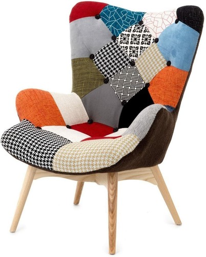 Fauteuil chaise tissu - fauteuil,