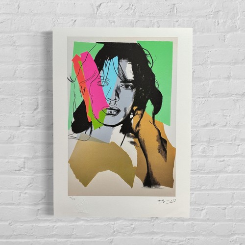 Andy warhol mick jagger - andy,