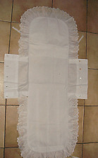 Ancien nid d'ange drap bébé