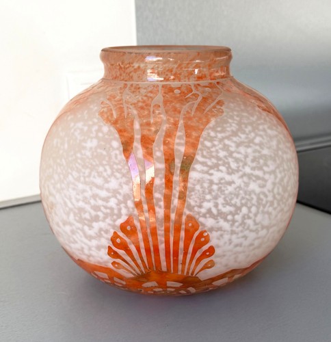 Imposant vase boule art deco - vase,